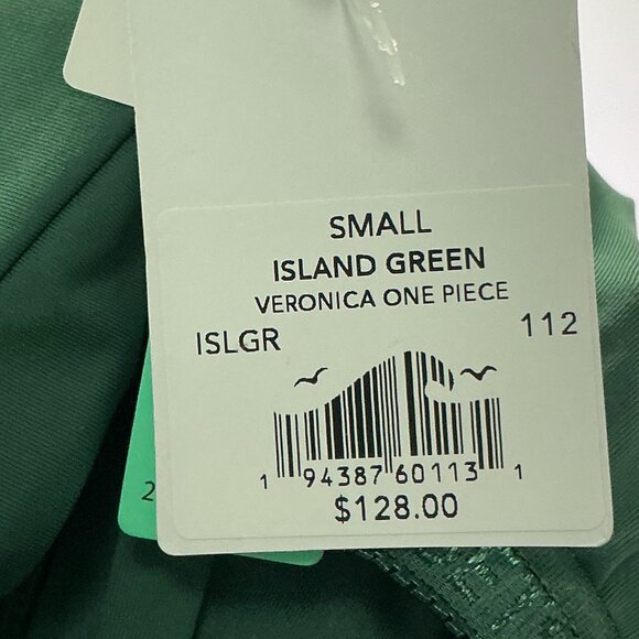 Sunsets Veronica Women's Size S Green One-Piece Swimsuit NWT - Picture 3 of 3